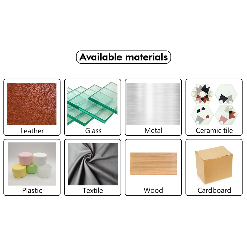 Печать конвертов разноцветный УФ плоский принтер A3 использует печатную головку