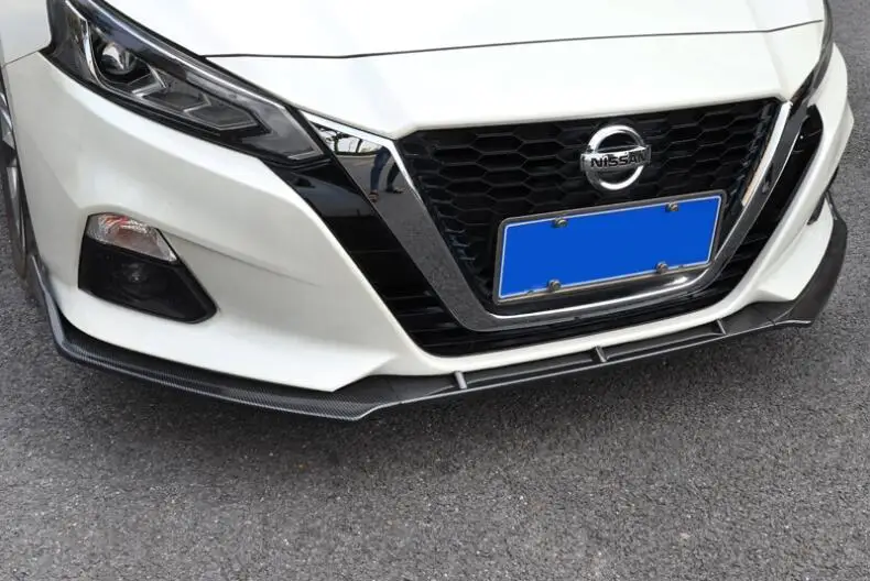 ABS углеродное волокно передний бампер губа задний диффузор Подходит для NISSAN ALTIMA