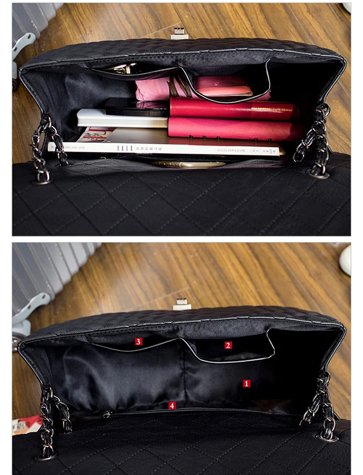 Модные брендовые сумки для женщин стеганые кожаные женская сумка на плечо с