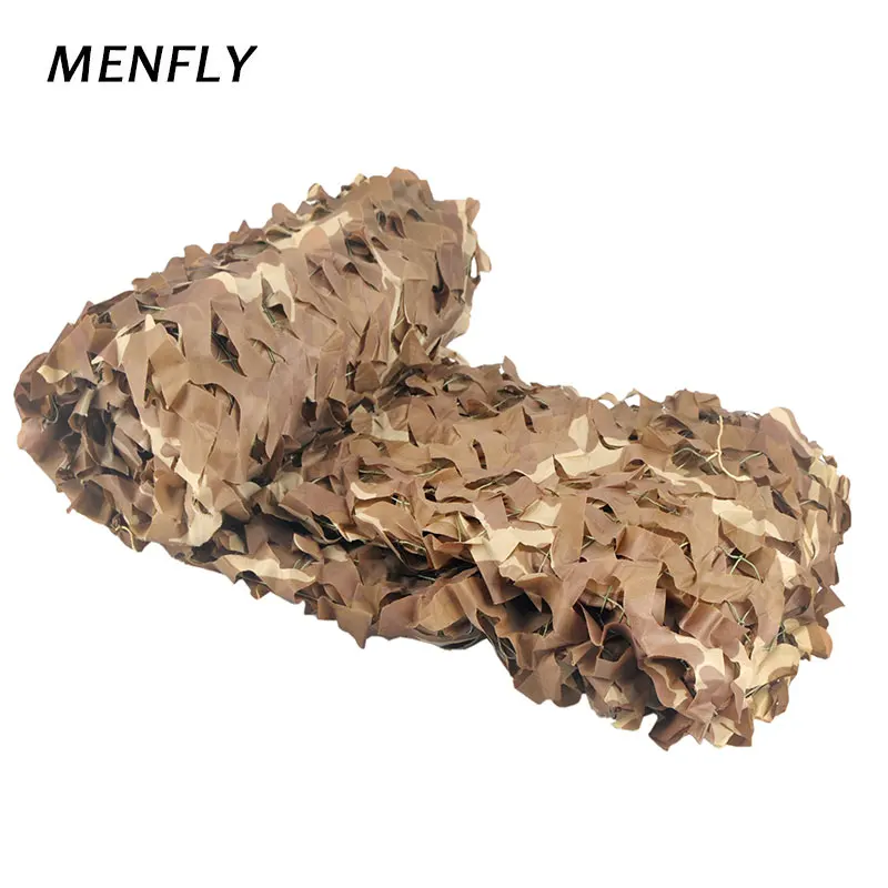 Уличные военные тренировочные укрытия MENFLY Desert камуфляжная сетка для