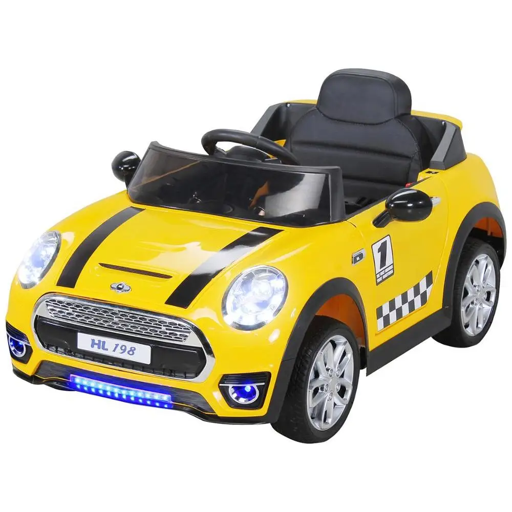 Детский электромобиль MINI COOPER HL198 12В RC | Игрушки и хобби