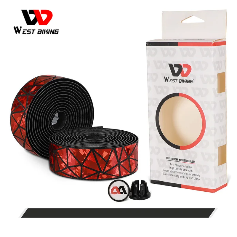 WEST BIKING мягкая велосипедная лента на руль велосипеда профессиональная