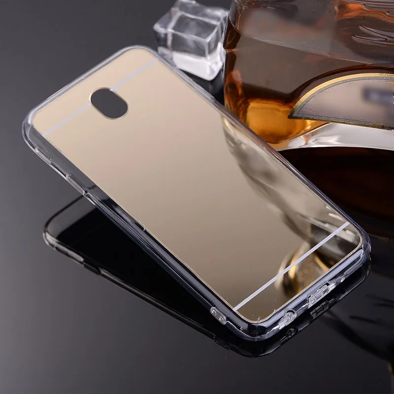 Зеркальный чехол UPaitou из ТПУ для Samsung Galaxy J5 2017 Pro J530 J530f блестящий чехол-накладка