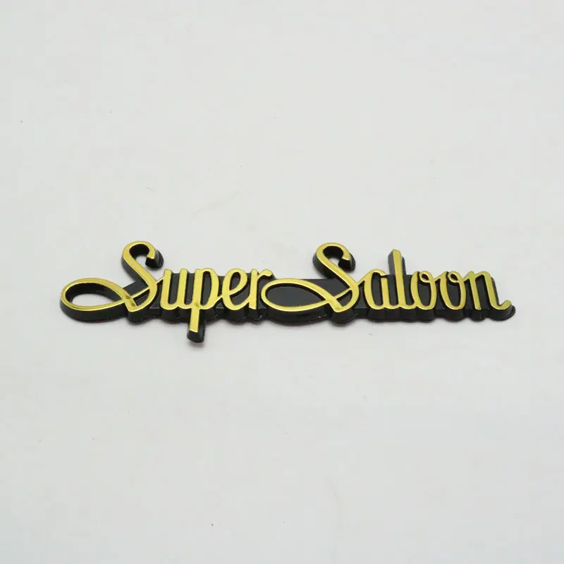 

For Toyota Crown1979–1983 Super Saloon Emblem Car Side Fender Badge Logo Sticker Decal Nameplate