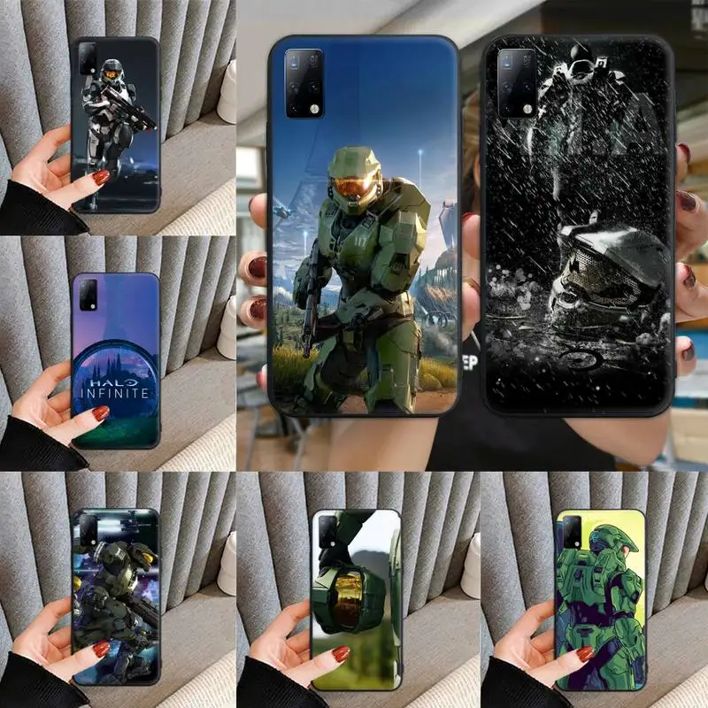 

Game HALO INFINITE Phone Case For xiaomi note10 note3 note2 max3 max2 9 8 6 5 lite pro plus se soft Cover Fundas