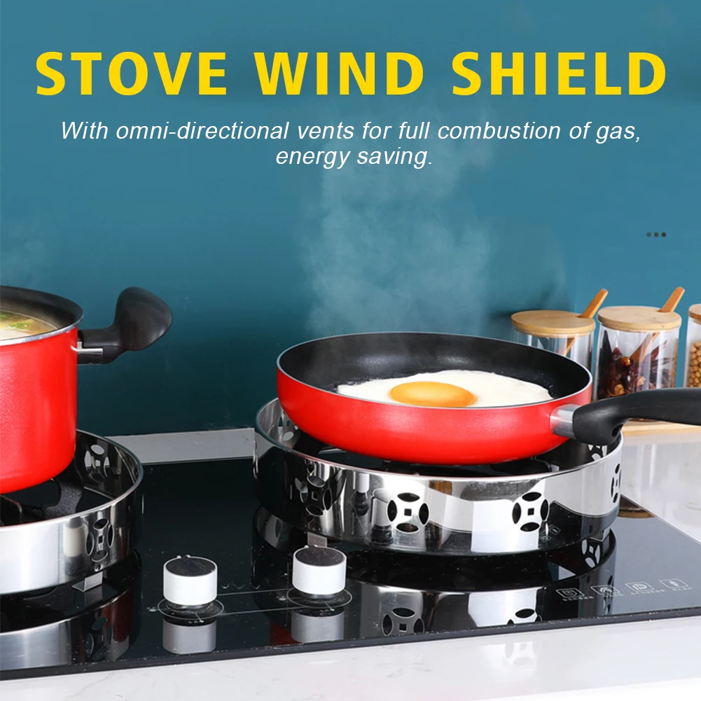 Кухонный инструмент газовая плита ветровое стекло энергосберегающая