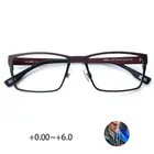 Мужские прямоугольные очки для чтения с блокировкой светильник + 0,25 + 0,50 + 0,75 + 1,0 + 1,25 + 1,5 + 1,75 + 2,0 + 2,25 + 2,75 + 3 + 3,25