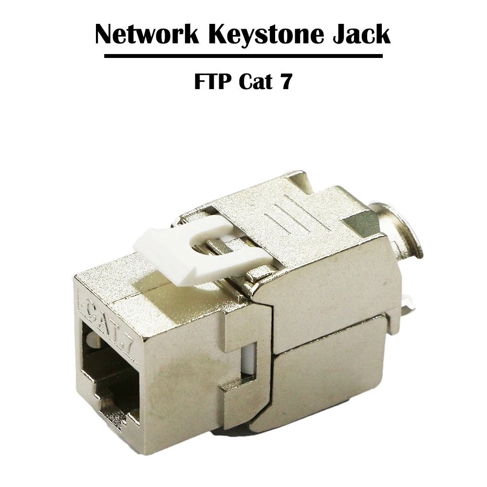 1/2 шт. FTP/STP Cat 6A/Cat 7 Keystone Jack Network RJ 45 Port Fluke тестер инструменты для патч панели