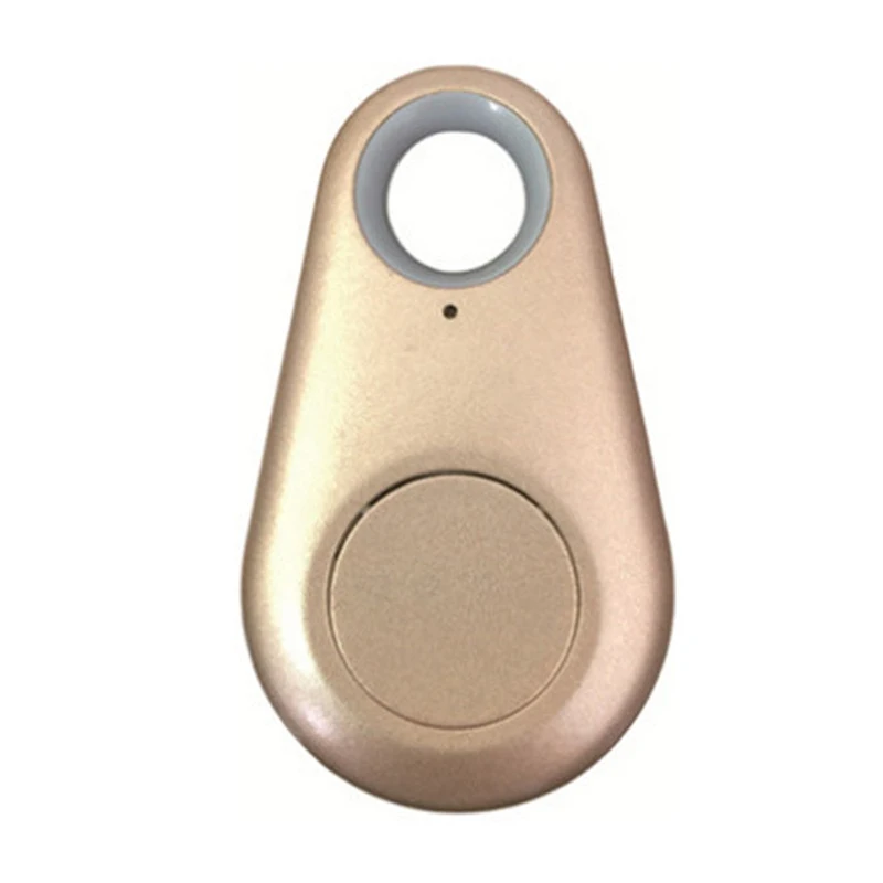 Gold 1 шт. анти-потеря Водонепроницаемый Bluetooth трекер Домашние животные Смарт мини gps трекер кошелек сумка кулон для поиска детей для собаки кошки ключ трекеры оборудование - Цвет: Gold