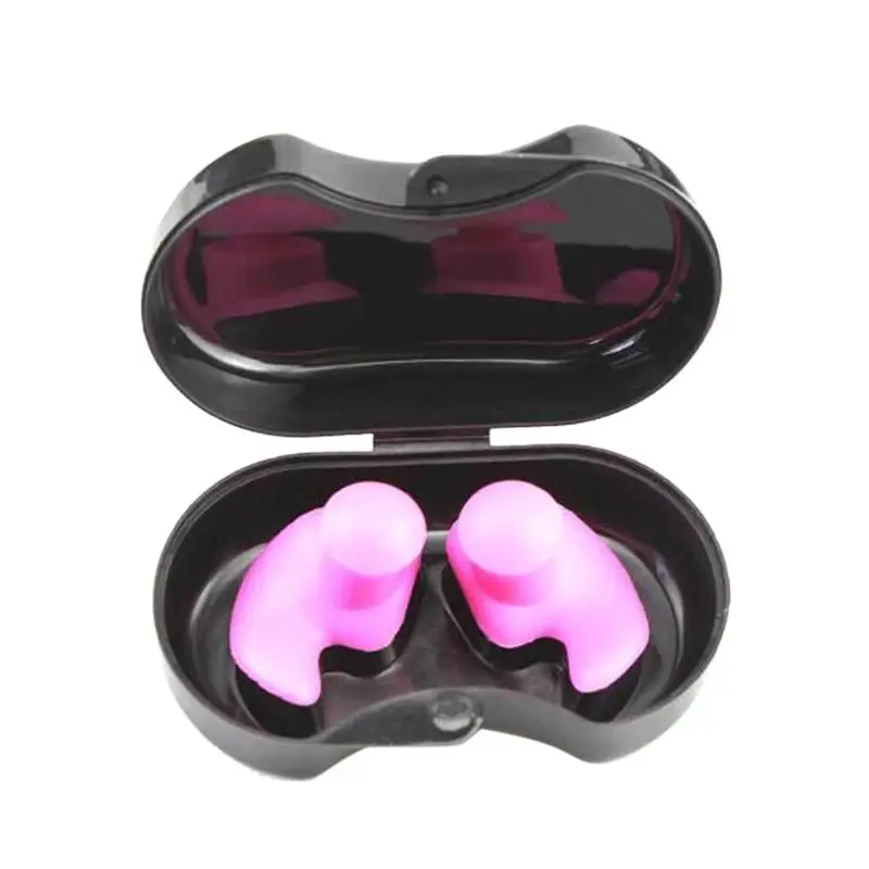 

1Pair Spiral Soft Silicone Ear Plugs Noise Reduction Protective Sports Earplugs