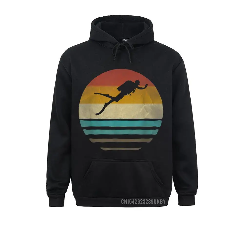 

Company Retro Vintage Sunset Scuba Diving Diver Cute Funny Gift Hoody Sweatshirts Women Hoodies Long Sleeve Winter/Fall Clothes