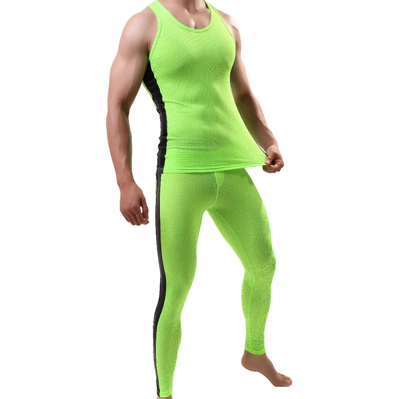 Спортивный костюм SSEXI Мужской без рукавов жилет и стрингеры для бега уличный 4