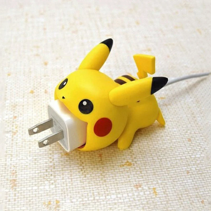 Pokemon Go аксессуары для косплея Пикачу Eevee USB защитный чехол