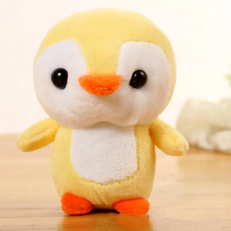 4 цвета с рисунком милого пингвина плюшевые куклы животных набитая плюшевая