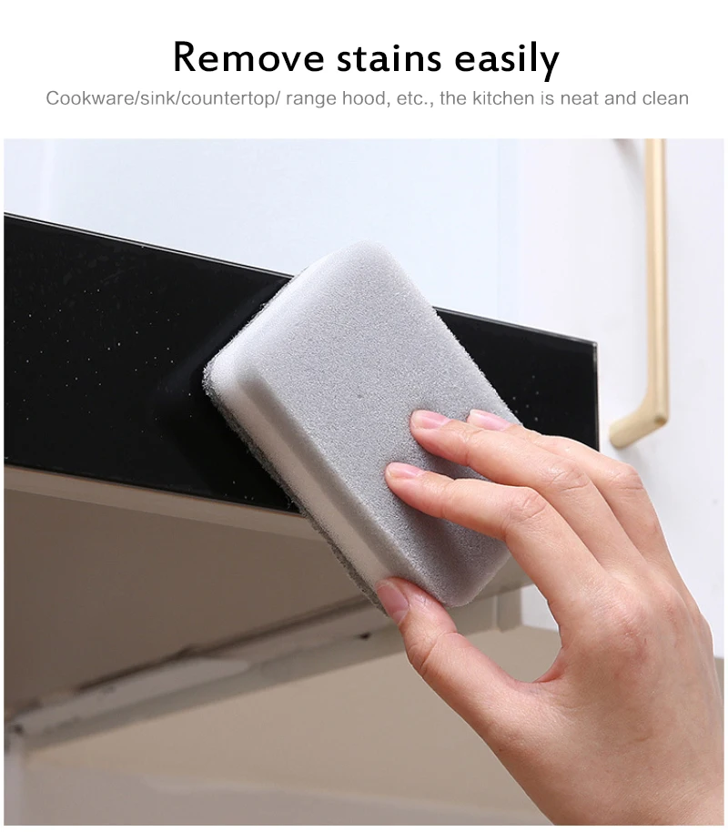 

5Pcs/Set Highly Efficient Scouring Pad Dish Cloth Cleaning Brush Kitchen Rags Strong Decontamination Dish Towels Household New