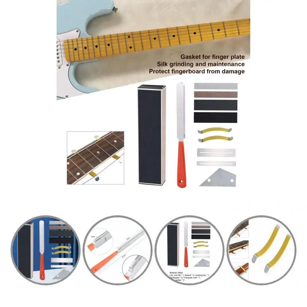 

Lightweight 1 Set Helpful Accessories Guitar Fret Kit Solid Instrument Supplies