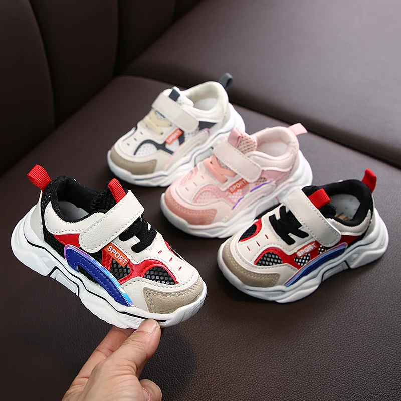 Детские кроссовки KINE PANDA повседневные дышащие сетчатые для начинающих ходить