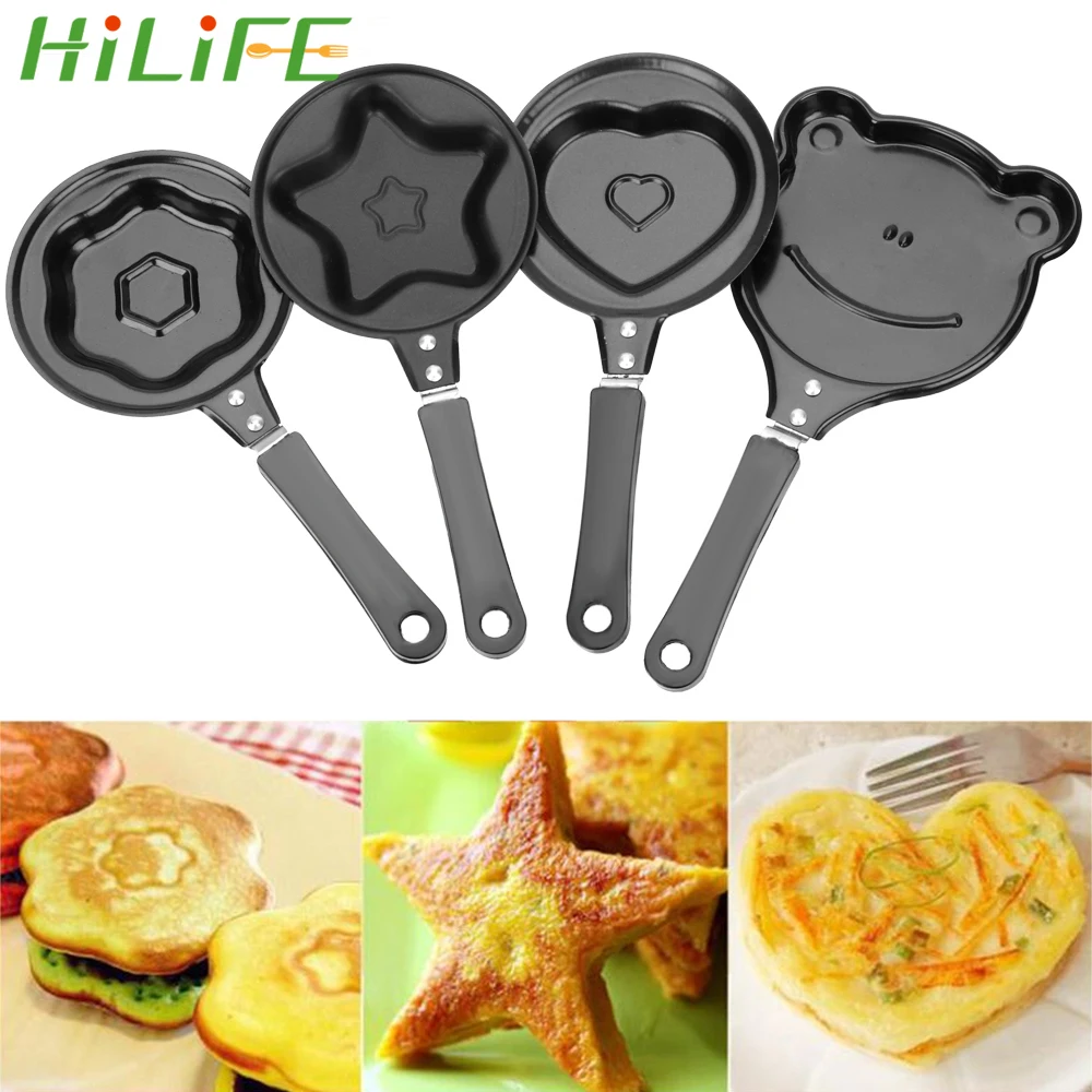 Антипригарная сковорода HILIFE устройство для приготовления блинов форма яиц флип