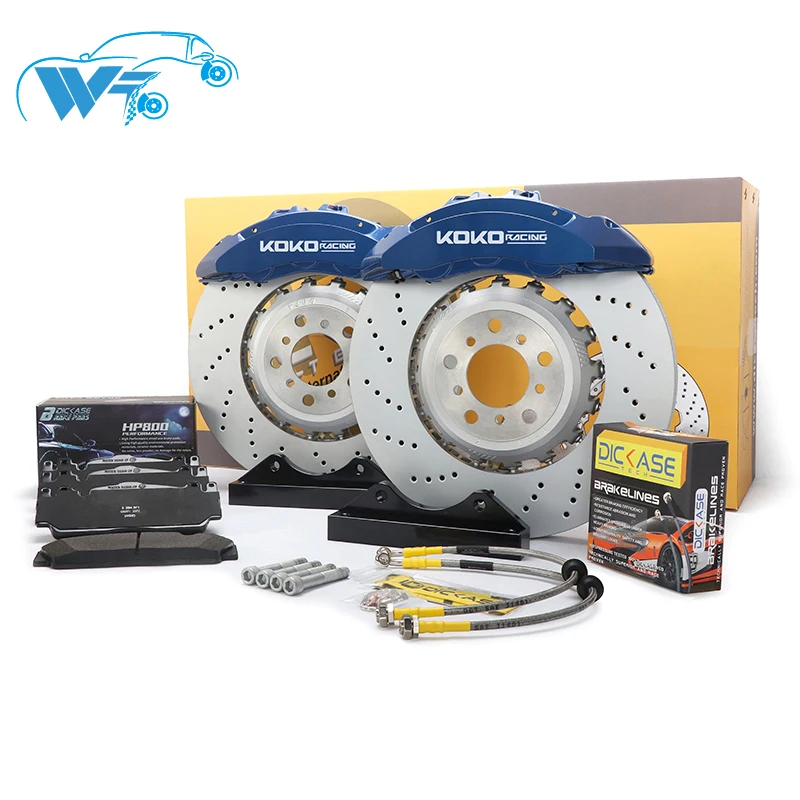 KOKO RACING car аксессуары дизайнерские тормозной MP6 суппорт 6 горшок 20 дюймов переднее