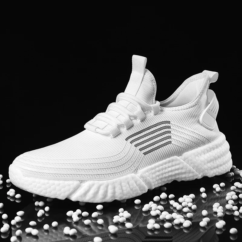 NoEnName_Nul Men's Sports Shoes Casual Durable Popcorn Outsole Zapatillas Deportivas Hombre Fashion Running45 | Обувь