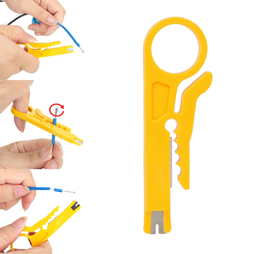 

Инструмент для зачистки проводов ножевой кабель Обрезка проводов карманные Щипцы Обжимные Щипцы