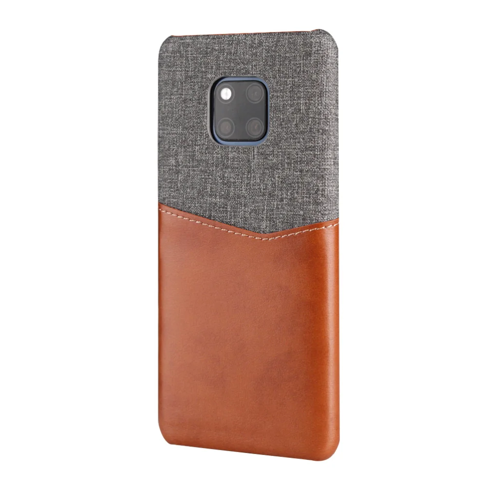 Античный прошитый чехол для телефона из искусственной кожи элегантный