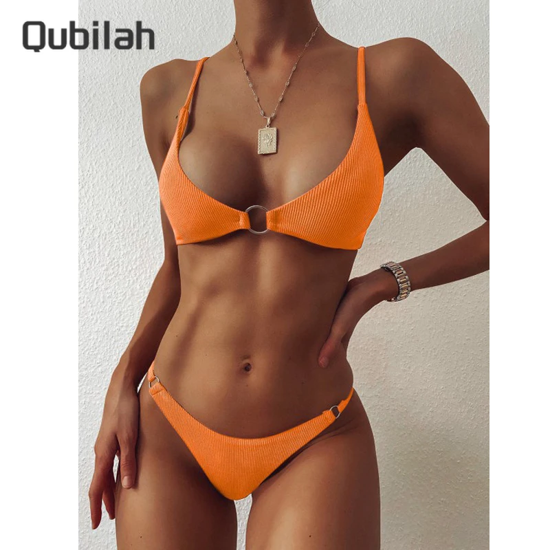 

Bikini Set Bodysuit Bathing Suit 2021 Summer Sexy Soild Adjustable Shoulder Biquini Swimsuit Bodysuit Bathing Suit Swim Wear