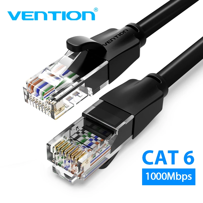 Vention Ethernet кабель Cat6 Lan UTP RJ45 сетевой Соединительный 10 м 15 для PS PC компьютерный модем