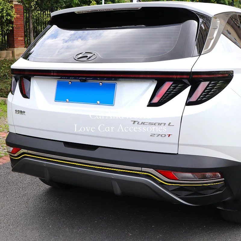 Задний бампер накладки на заднюю дверь противотуманные фары полоски наклейки