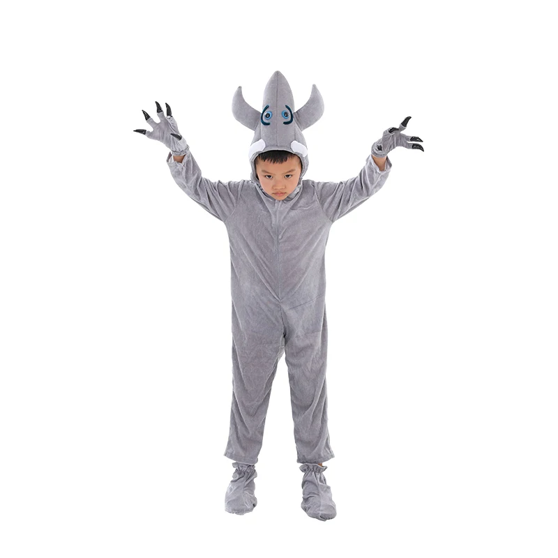 

T-Rex Dinosaurs Costumes Kid Animal Chilantaisaurus Halloween Cosplay Costume Party Dress Up Outfit Boys Girl Role Play Jumpsuit