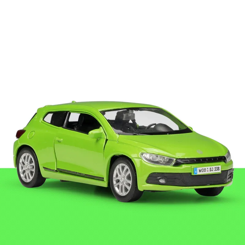 Изысканная модель автомобиля из сплава Scirocco 1:36 V W двери литого под давлением