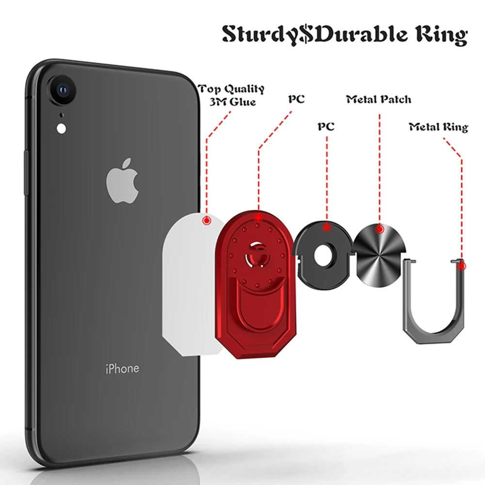 OTAO Новый палец кольцо автомобильный держатель телефона для iPhone U тип Стенд Ультра