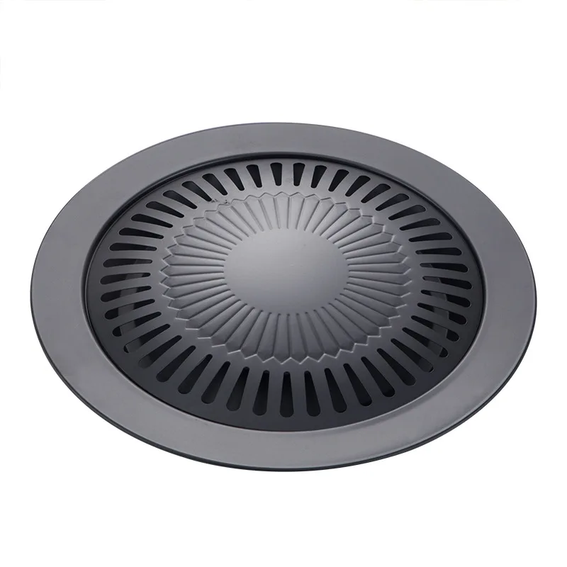 Домашняя Бездымная плита для барбекю и антипригарная корейская традиционная