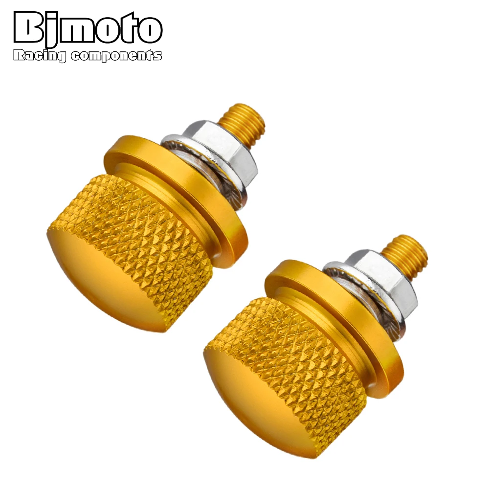 

M6 Motorcycle Aluminum Liscence Plate Bracket Bolts For Kawasaki Z800 Z900 Z1000 ZX6R NINJA250 300 For Yamaha Honda