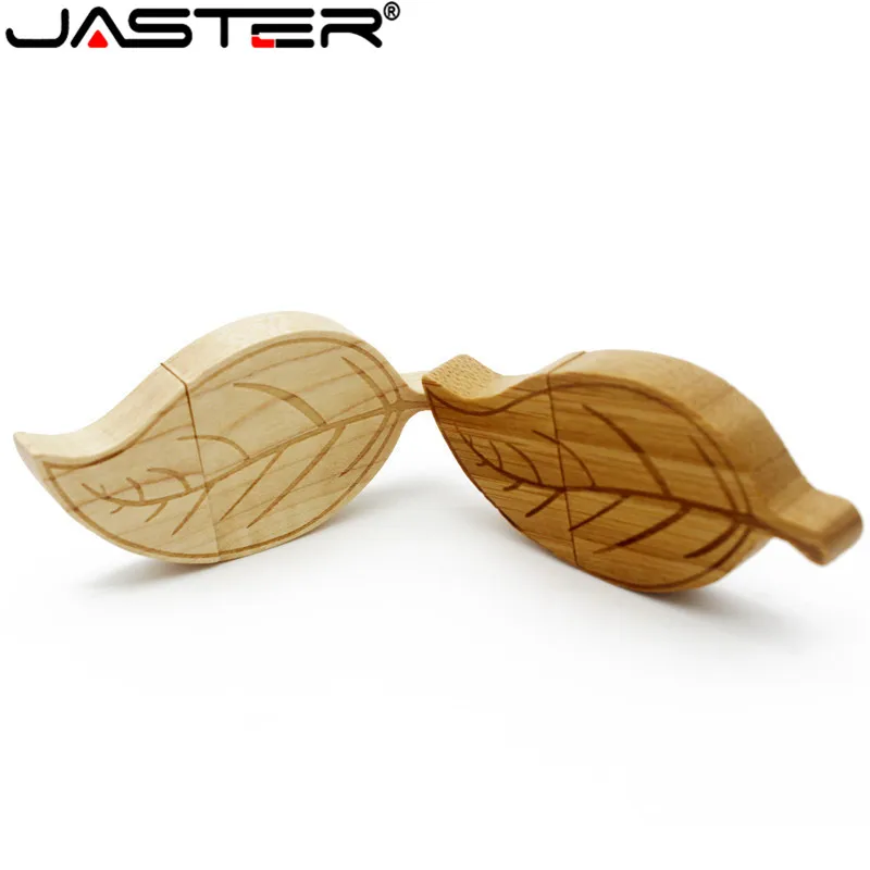 USB флеш накопитель JASTER деревянный с логотипом на заказ 4/16/32/64 ГБ|pendrive 4g|u diskwooden usb |