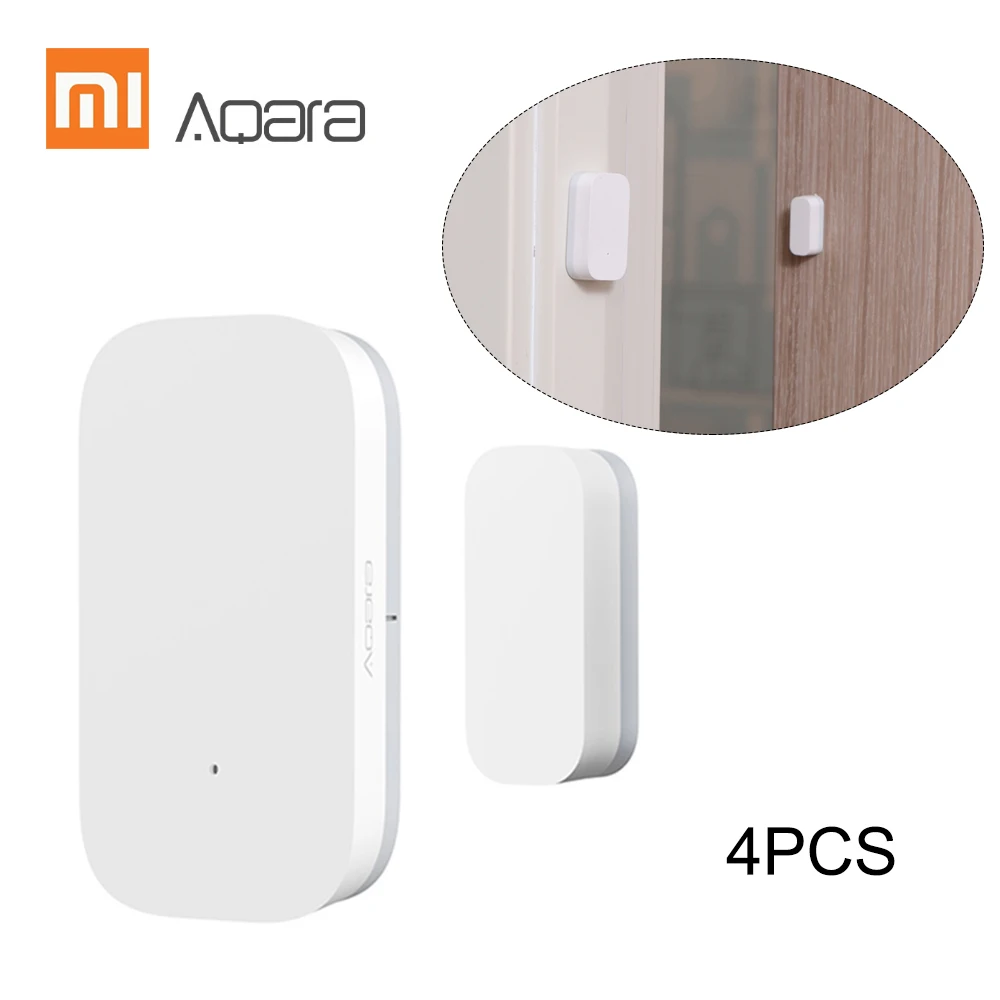 8 шт. Aqara умный дверной оконный датчик Zigbee беспроводное соединение умный mi ni дверной датчик работает для xiaomi mi APP Android IOS Phone