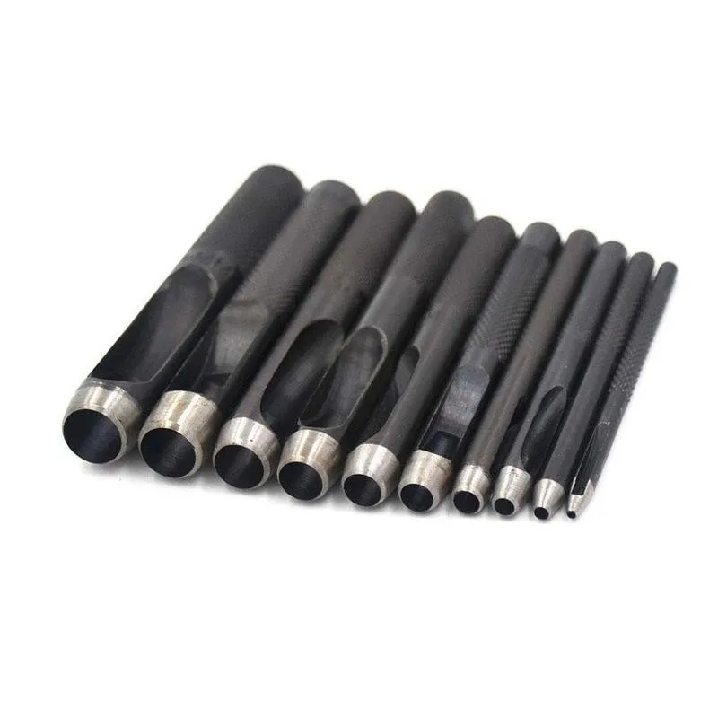 Hollow Hole Round Punch For Metal Gaskets Plastic Rubber Chisel Graving Cut Tools 1mm-10mm Diy Leather Punches Bit Dropshipping | Дом и сад