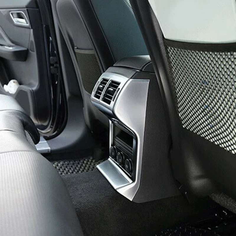 

Car Chorme Rear Air Condition Outlet Vent Cover Trim Fit for Jaguar F-Pace 2016-2018