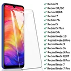 Защитное стекло 9D для Xiaomi Redmi 9 9A 9C 8 8A 7 7A, закаленное защитное стекло для экрана Redmi Note 10, 7, 8, 8T, 9S, 9 Pro, защитная стеклянная пленка