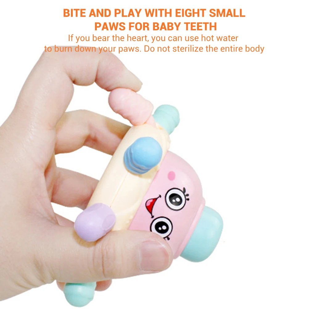 Детские погремушки пластиковые игрушки в форме осьминога фотомолярные Ручные