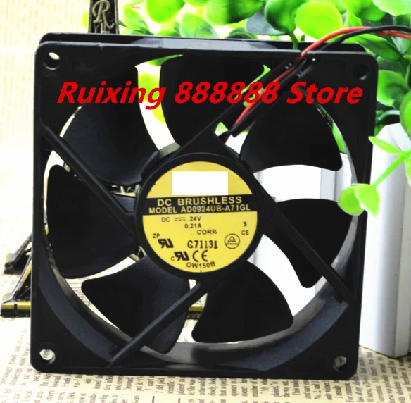 

AD0924UB-A71GL 24V 0.21A 9CM 9025 2-wire inverter fan