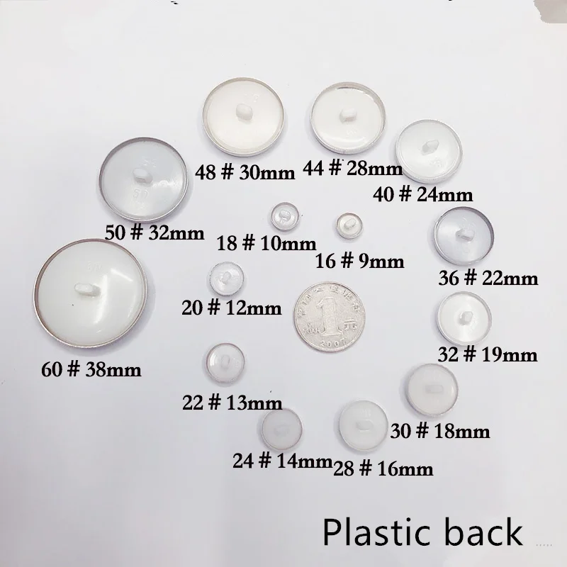 Ткань Со скрытыми пуговицами Компонент ручной работы со с Пластик хвостовик