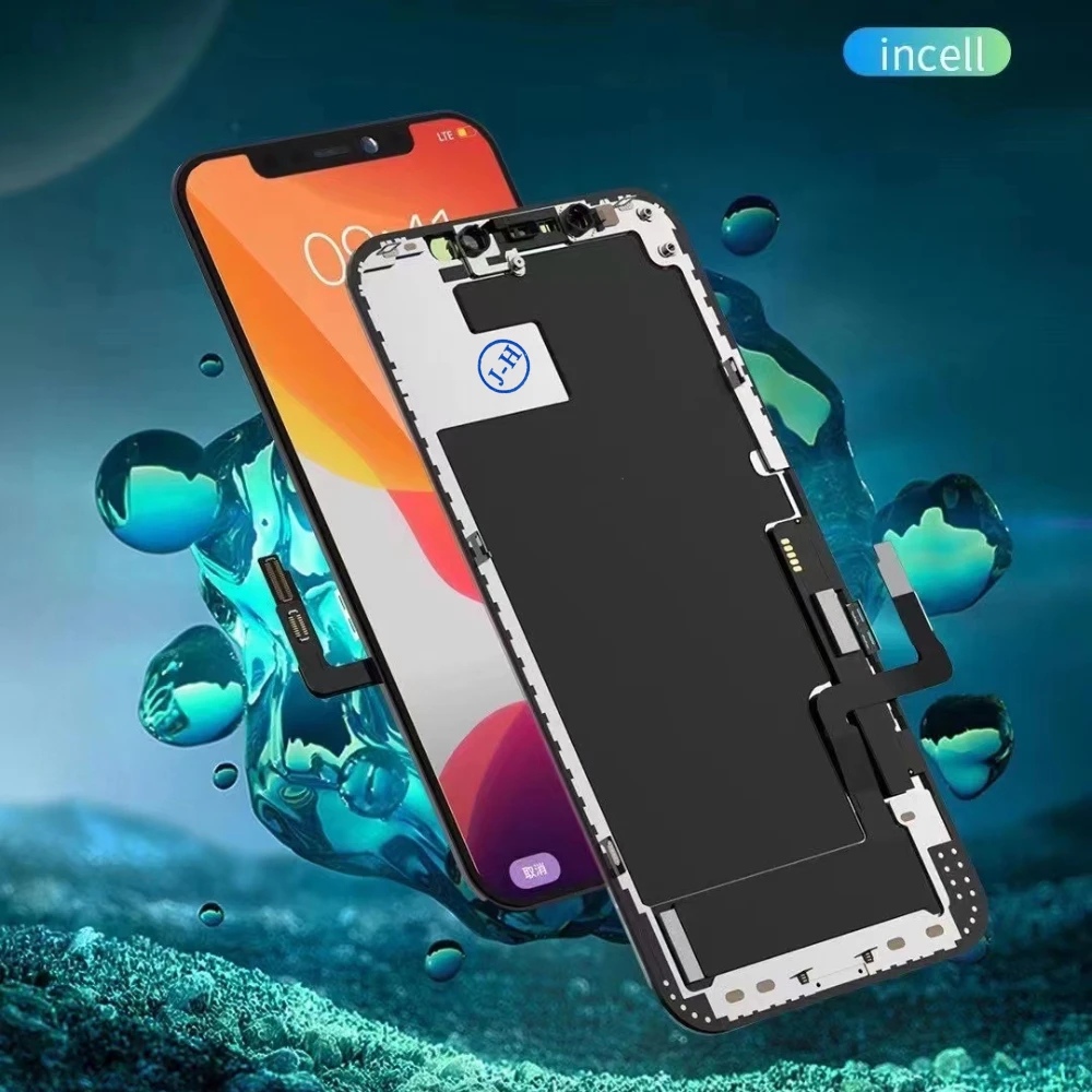 Recambio de Pantalla Lcd JK Incell para IPhone 12, 12 Pro, montaje completo de digitalizador 3D HDR, regalos gratuitos-3