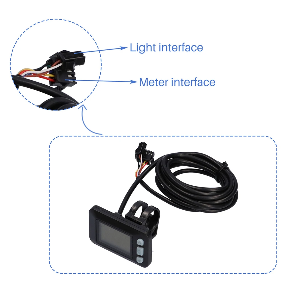 60V/250/350W Motor Brushless Controller Waterproof Electric Bicycle Scooter Kit With LCD Display Meter | Спорт и развлечения