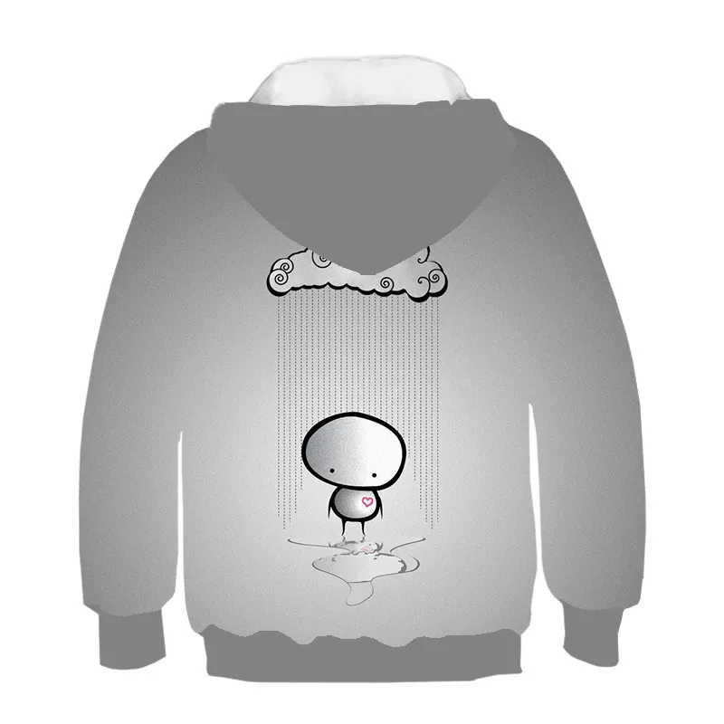 

3D Kids Cartoon Hoodie Teen Hip Hop Sweatshirt Boy Girl Sweatshirt Kids Fun Hooded Sweatshirt Clothes