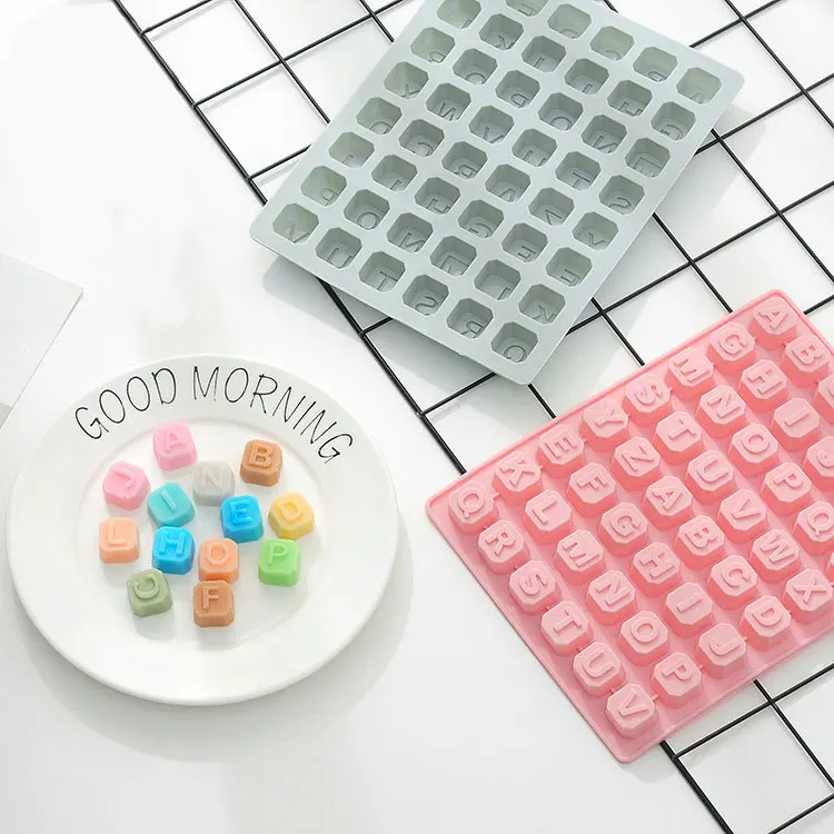 Силиконовая резиновая форма сделай сам для шоколадного торта 26 букв выпечки