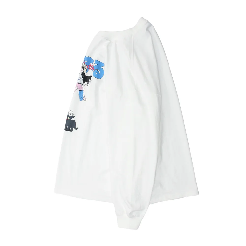 

Men's Sweatshirt Two-Dimensional Anime Print Pullover Sweatshirt Ins High Street Fashion Brand Loose Round Neck Long Sleeve Top