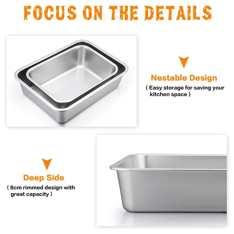 Кастрюля для торта из нержавеющей стали идеально подходит пирожных лазаньи