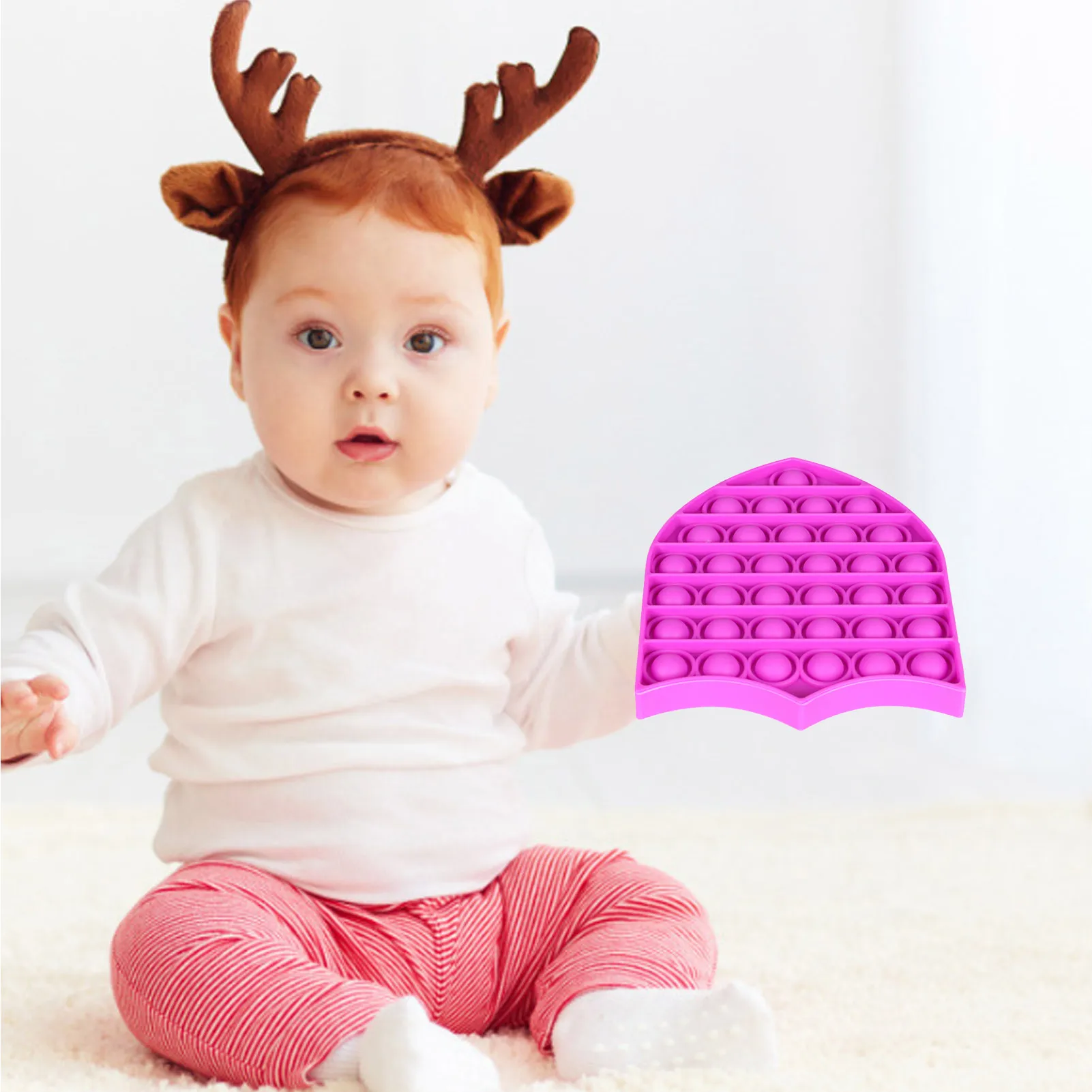 

Push Bubble Fidget Sensory Toy Autism Special Needs Stress Reliever Kids Adult Antistresse Toy Popit Fidget Toys Simple Dimple