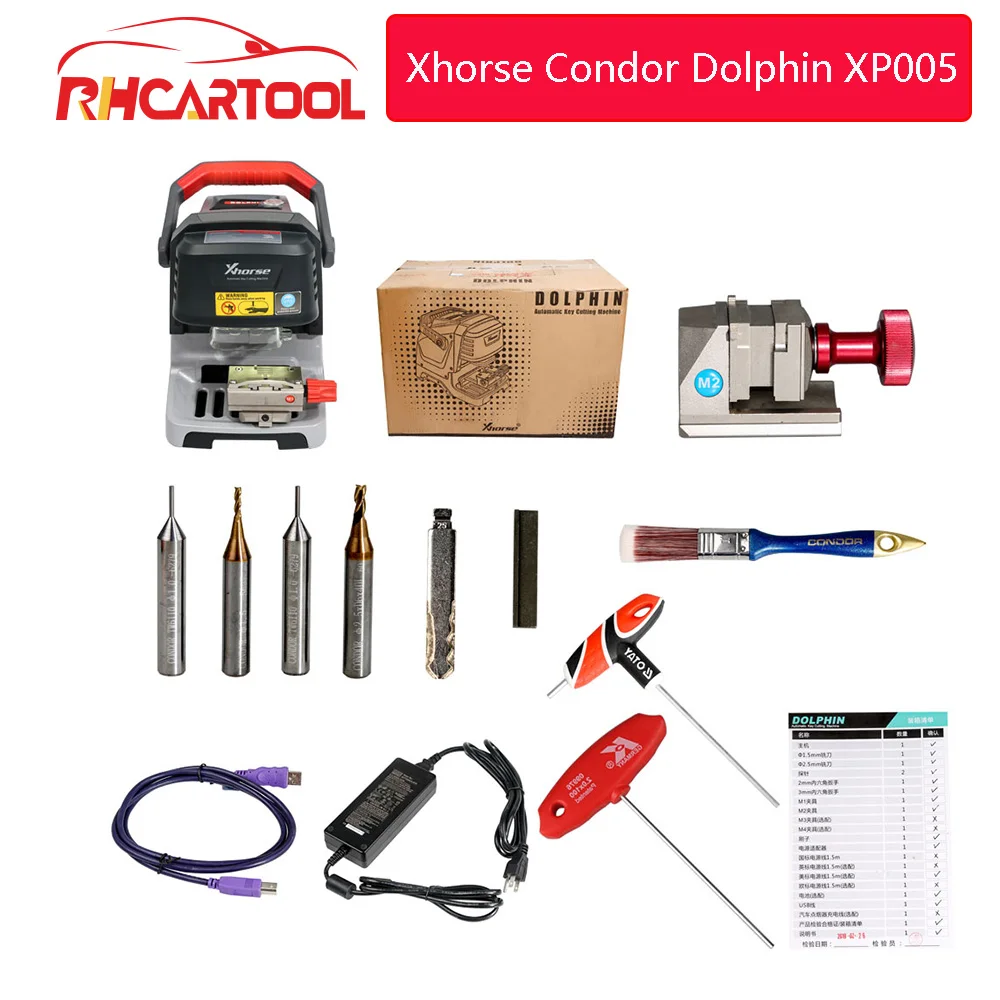 OBD2 V1.1.3 оригинальный Xhorse Condor Dolphin XP005 автоматическая машина для резки ключей